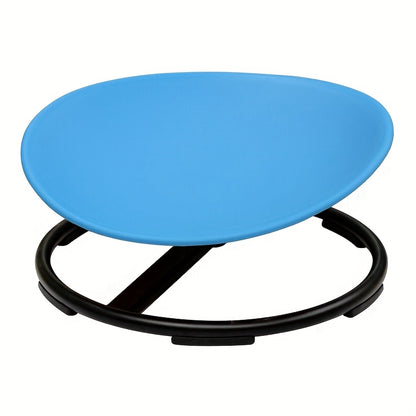 Autism Spinning Chair for Kids, Sturdy Sit & Spin, Motor Skills Trainer, Therapeutic Sensory Play, Indoor/Outdoor Use, Pink/Red/Blue, for ADHD & Sensory Processing Disorder, 3+ Years