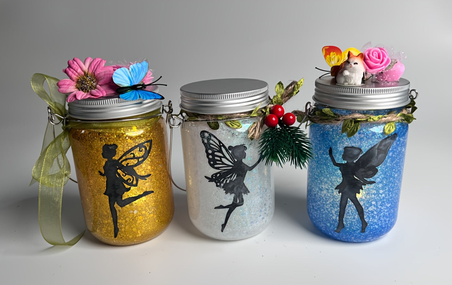Fairy Lantern DIY Craft Kit for Girls Ages 6+ – Color Changing LED Mason Jar Night Light with Remote Control, Arts & Crafts Activity Set, Birthday Christmas Holiday Gift for Kids