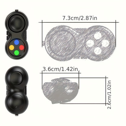 [Retro Classic Fidget Pad] 7pcs Retro Classic Fidget Pad Handheld Game Controller Fun Toys Pack