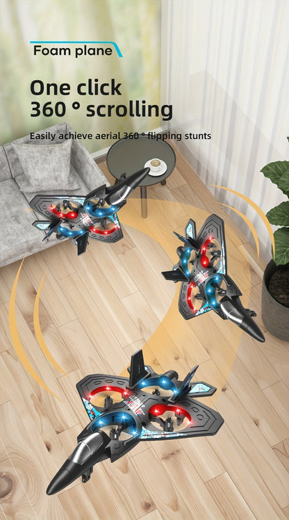 1pc Rechargeable Drone - Airplanes & Jets with Height Hold, Remote Control, Ideal for Beginner, Indoor And Outdoor Toy Gift