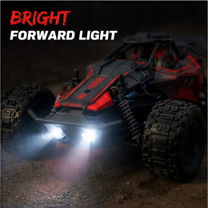 High-speed Remote-controlled Car, Four-wheel-drive Off-road Remote-controlled Truck, 1:20 Scale All-terrain Remote-controlled Off-road Vehicle with LED Headlights, 2.4GHz Radio-controlled Monster Truck, Amateur-grade Remote-controlled Car