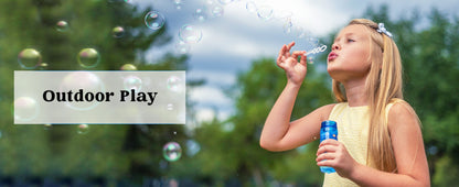 Bubble Bottles with Wands Party Favors 6, 12 or 24 Pack – 4oz Bubble Solution for Kids Ages 3+, Birthday Party Supplies, Outdoor Summer Toys & Wedding Favors