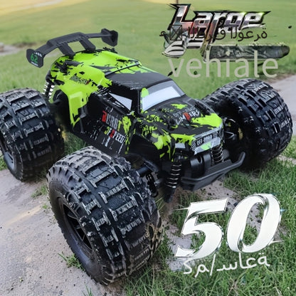 Dual Shell RC Off-Road Truck Ultra Large All-Terrain Remote Control Car with Full Proportional Drift, Extreme Grip & High Speed – Powerful 4WD Monster Truck Toy, Birthday Christmas Gift