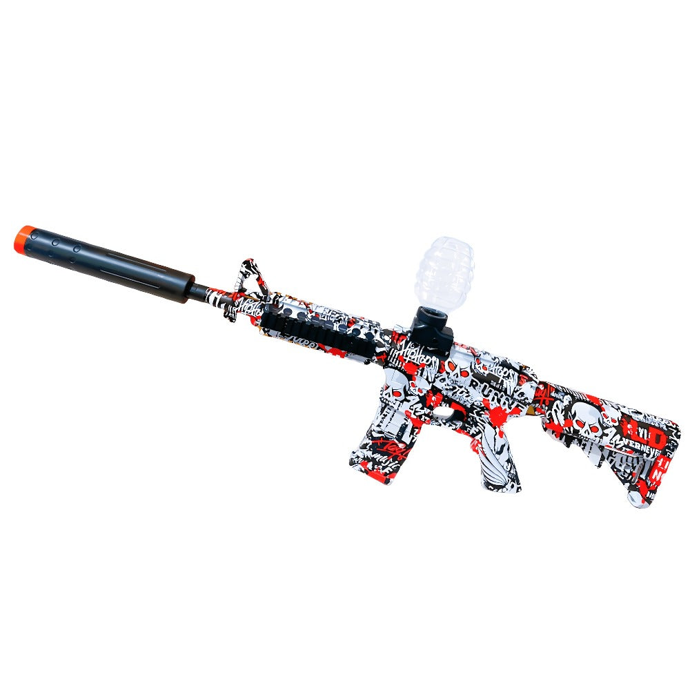 New Electric Fully Automatic Shooting Toy Gun, Outdoor Sports Interactive Game Toy, Rechargeable Portable Gun Toy, Long Battery Life - Suitable for Outdoor And Indoor Team Collaboration Game Toys. Halloween, Christmas, Birthday Party Gifts