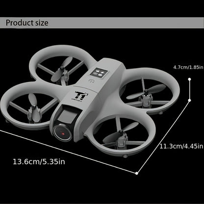 2026 Upgraded 4K Remote Control Drone, One-Key Return with Auto-Hover, Long-Endurance UAV with Two Rechargeable Batteries, Shockproof and Anti-Collision Design, One-Key Tumbling, Optical Flow Vision Auto-Hover Function, WiFi Real-Time Image