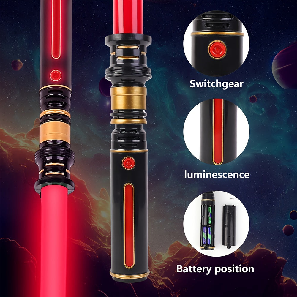 3 Pack Light Up Sword, Light Up Sword For Kids With FX Sound, Expandable Light Up Sword For Cosplay Halloween Dress Up Parties Birthday Christmas Gift