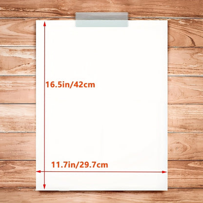 Watercolor Paper 50 Sheets Artist Grade Cold Press for Watercolor Painting DIY Crafts Sketching Available in 11.8x8.2in and 16.5x11.7in for Artists Beginners Students
