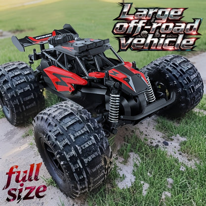 RC Off-Road Truck for Kids Ages 6+ – High Speed Remote Control Car with Alloy Steel Body, Full-Function Bearings, 4WD All-Terrain Monster Truck Toy for Boys, Birthday & Holiday Gift