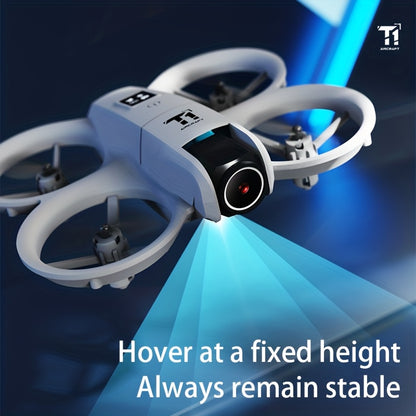 [Dual Cameras Drone] Drone, Equipped with Dual Cameras for Better Control with Optical Flow, 180° Camera Rotation, Long Battery Life with Two Batteries, Optical Positioning, 360° Roll, Gyroscope, One-Button Calibration, One-Button Takeoff, One-Button Land
