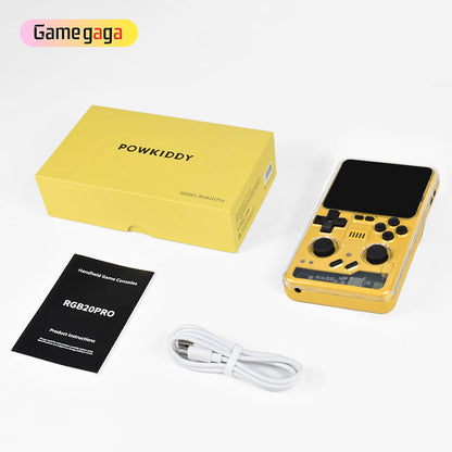 Handheld Game Console Powkiddy RGB20 Pro Retro Gaming 3.2-inch IPS 1024x768 Emulator
