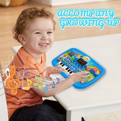 Educational Learning Machine for Kids with 2.2" Screen Alphabet Numbers Music Animals Piano Keys | Interactive Toddler Tablet Toy for Boys Girls Ages 2 3 4 5 | Best Birthday Christmas Gift