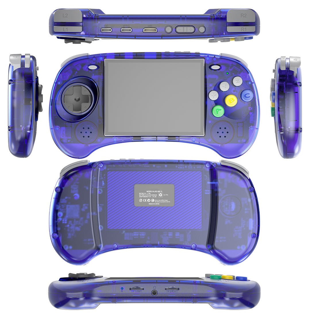 Retro Handheld Game Console Anbernic RG ARC-S - Linux Arcade Style Six-Key IPS HDMI Fighting Gaming Handheld 3500mAh