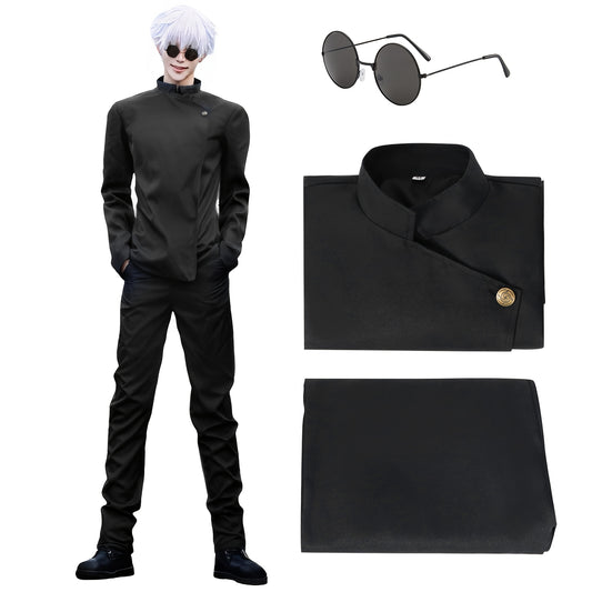 [Cosplay Costume Set] High School Satoru Cosplay Costume Uniform for Men Cosplay Outfit Set