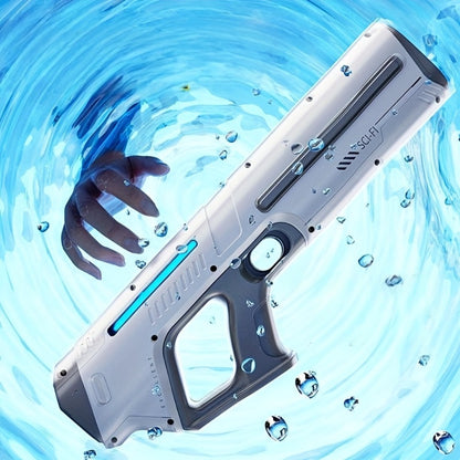 Electric Water Gun for Kids & Adults – LED Pulse Light Auto-Fill USB Rechargeable Squirt Blaster, 40ft Long Range Rapid-Fire, Pool Beach Backyard Summer Toy