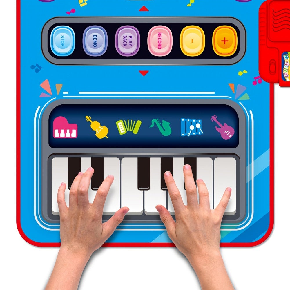 Multifunctional Electronic Drum Music Mat for Kids, Designed for Skill Development And Family Bonding