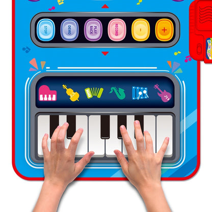 Multifunctional Electronic Drum Music Mat for Kids, Designed for Skill Development And Family Bonding