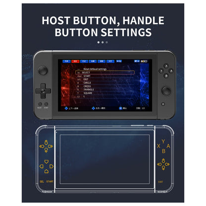 Handheld Game Console Powkiddy X70 – 7" IPS Large Screen Retro Emulator HDMI