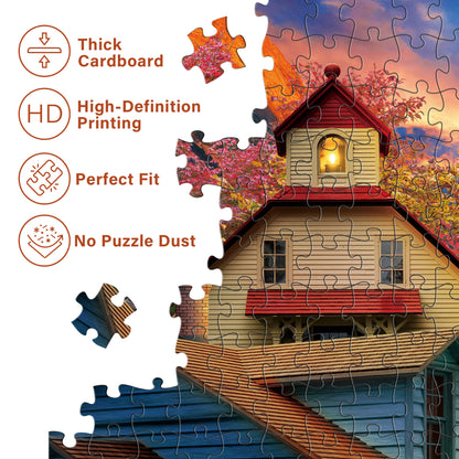 3 Pack 1000 Pieces Jigsaw Puzzles for Adults, Gift for Christmas Birthdays, DIY Brain Teaser Gift for Adults & Family Interactive Fun