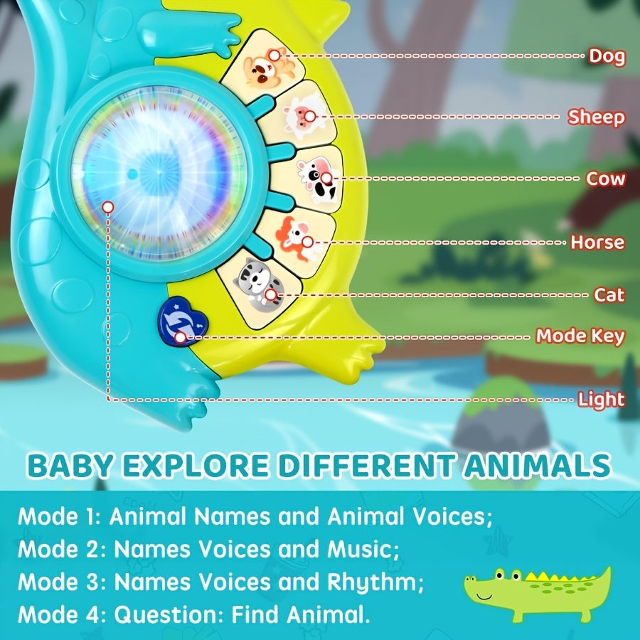 Toddler Toys for 1 Year Old Boy Gift: Baby Girl Musical Toys 12-18 Months, Educational Piano Guitar for Toddlers 1-2 with Animals And Sounds, 1st First Birthday Gifts for Kids