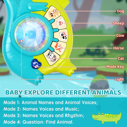 Toddler Toys for 1 Year Old Boy Gift: Baby Girl Musical Toys 12-18 Months, Educational Piano Guitar for Toddlers 1-2 with Animals And Sounds, 1st First Birthday Gifts for Kids