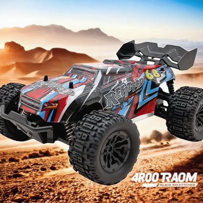 4x4 RC Monster Truck for Adults & Kids – High Speed All-Terrain Remote Control Off-Road Vehicle, 4WD Racing Truck for Boys & Racing Enthusiasts, Birthday Christmas Holiday Gift (Red)