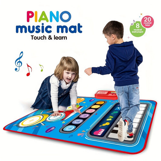 Multifunctional Electronic Drum Music Mat for Kids, Designed for Skill Development And Family Bonding