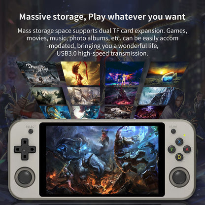 Handheld Game Console Anbernic RG552 Dual OS Android Linux 5.36-inch IPS RK3399 HDMI