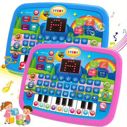 Multifunctional Educational Learning Machine with 2.2” Screen - English, Alphabet, Numbers, Music, Animal & Piano Key Learning - - (No Batteries Included) for & - / Children's Tablet Computer