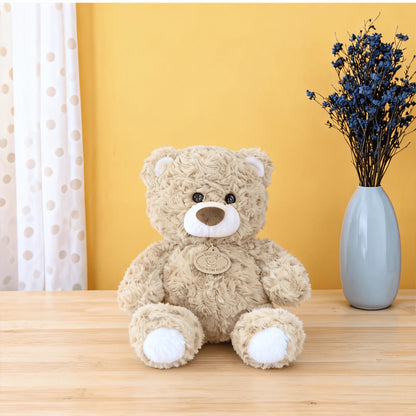 Giant Teddy Bear Stuffed Animal Plush Toy – Lifelike Soft Cuddly Bear Doll for Kids Adults Home Decor, Best Christmas Birthday Valentine Gift, Beige Brown