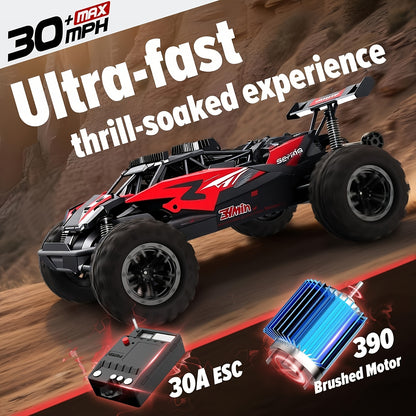 Advanced 2.4GHz RC Monster Truck for & Adults - Alloy- Off-Road RC Car with All-Terrain Tires,, Durable Plastic/Alloy Body, Remote Control -Like Vehicle for &, Ideal Gift