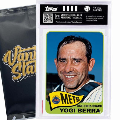 1965 Topps VINTAGE Baseball 598 Card CHASE Break | Get a Chance to Win VINTAGE Mickey Mantle from 1965 Set Valued at Over $250 | Other Top Hits Included | Random Card from Set Encapsulated in Slab