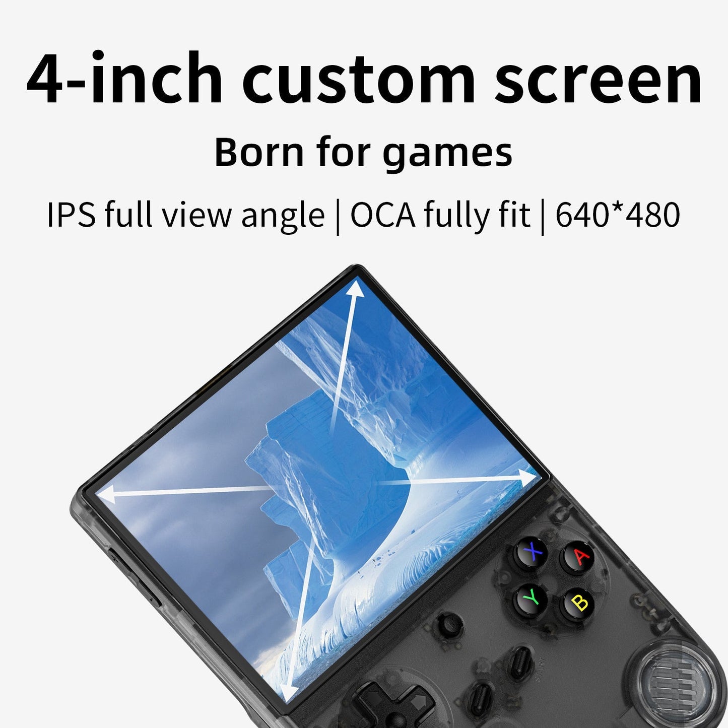 Retro Handheld Game Console Anbernic RG40XX V - Linux Vertical IPS Portable Gaming Handheld 3200mAh