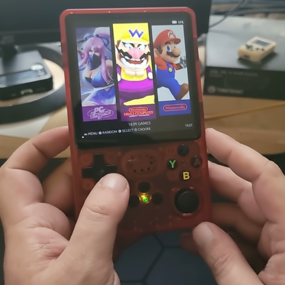 Handheld Game Console R36S Plus – 4" IPS 15000 Preloaded Games Wi-Fi Linux