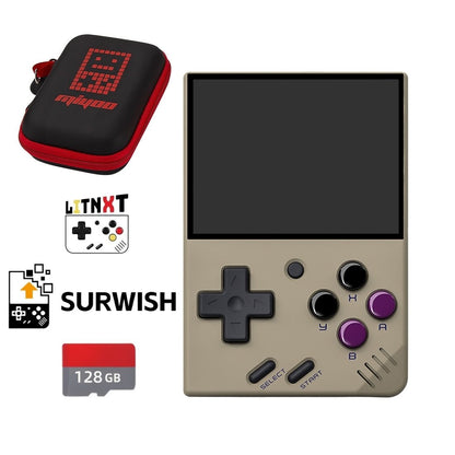 Handheld Game Console Miyoo Mini V4 Retro Gaming Pocket 2.8-inch IPS Onion OS Emulator