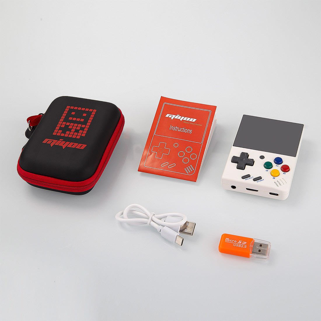 Handheld Game Console Miyoo Mini V4 Retro Gaming Pocket 2.8-inch IPS Onion OS Emulator