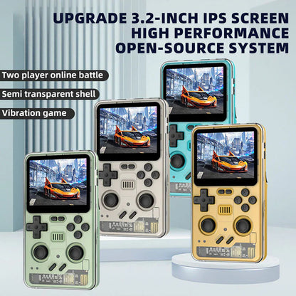 Handheld Game Console Powkiddy RGB20 Pro Retro Gaming 3.2-inch IPS 1024x768 Emulator
