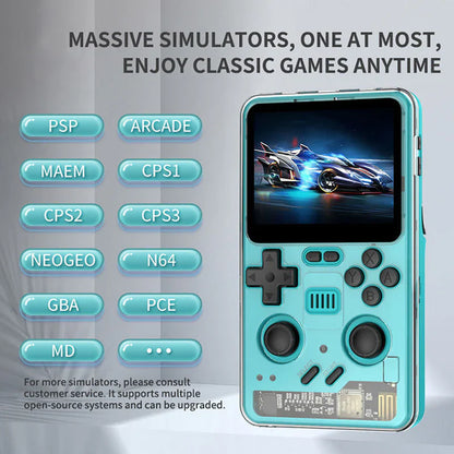 Handheld Game Console Powkiddy RGB20 Pro Retro Gaming 3.2-inch IPS 1024x768 Emulator