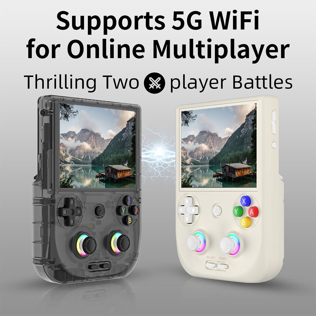 Retro Handheld Game Console Anbernic RG406V - Android 13 Vertical IPS RGB Portable Gaming Handheld 5500mAh