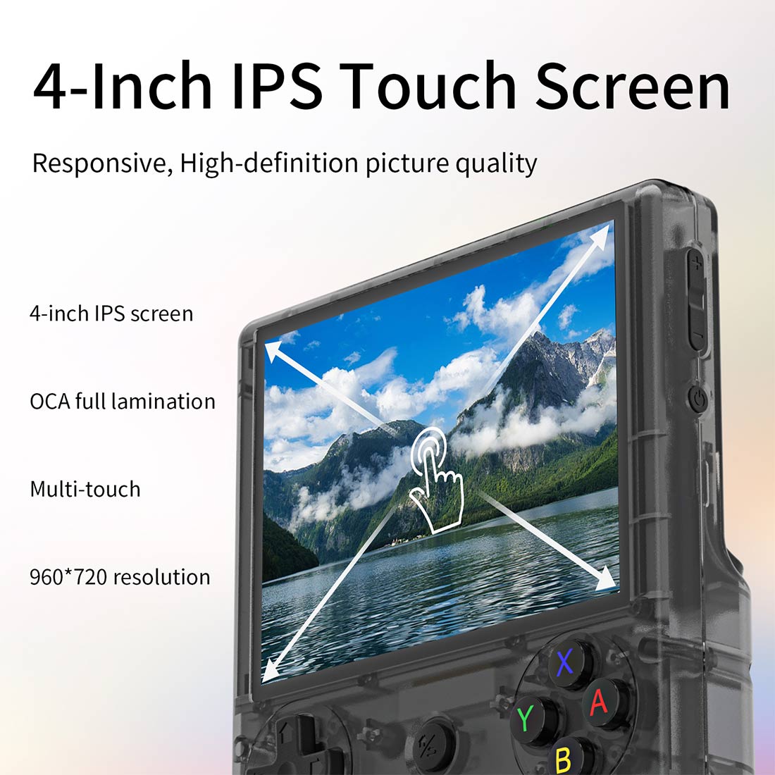 Retro Handheld Game Console Anbernic RG406V - Android 13 Vertical IPS RGB Portable Gaming Handheld 5500mAh
