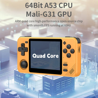Handheld Game Console Powkiddy RGB10X Retro Gaming 3.5-inch IPS 10000 Games Preloaded