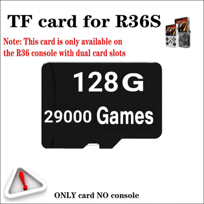 Memory Card for R36S – TF Card Preloaded Games 64GB 128GB 256GB 512GB