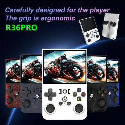 Handheld Game Console R36PRO – Hall Effect Joystick 30+ Emulators 4000mAh
