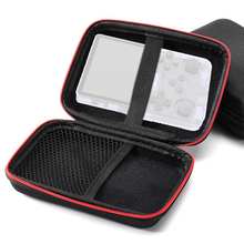 Game Console Carrying Case R36S R35S EVA Hard Storage Bag Mesh Pocket Portable Protection