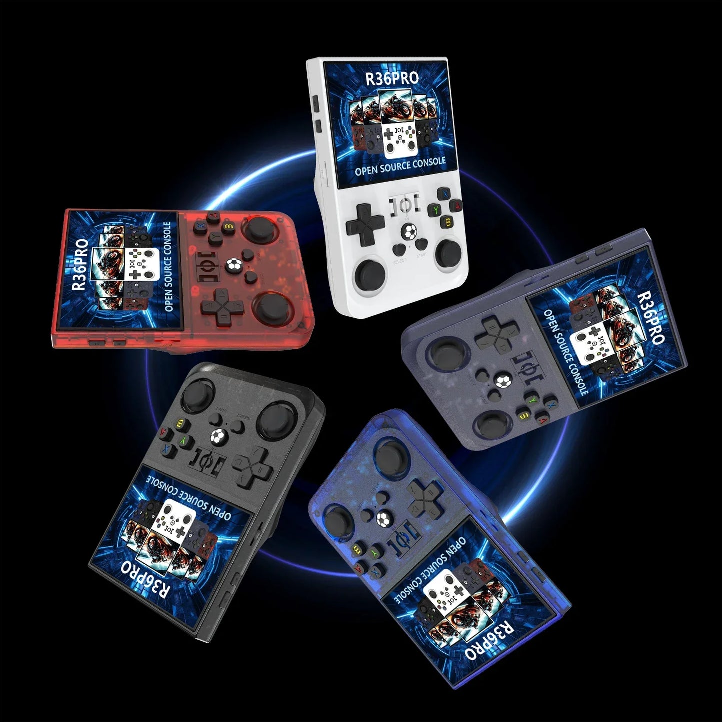 Handheld Game Console R36PRO – Hall Effect Joystick 30+ Emulators 4000mAh