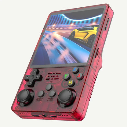 Handheld Game Console R36S Plus – 4" IPS 15000 Preloaded Games Wi-Fi Linux