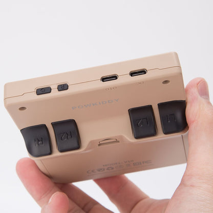 Handheld Game Console Powkiddy V10 – 3.5" IPS Compact Square 8hr Linux 150g