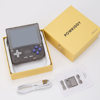 Handheld Game Console Powkiddy V10 – 3.5" IPS Compact Square 8hr Linux 150g
