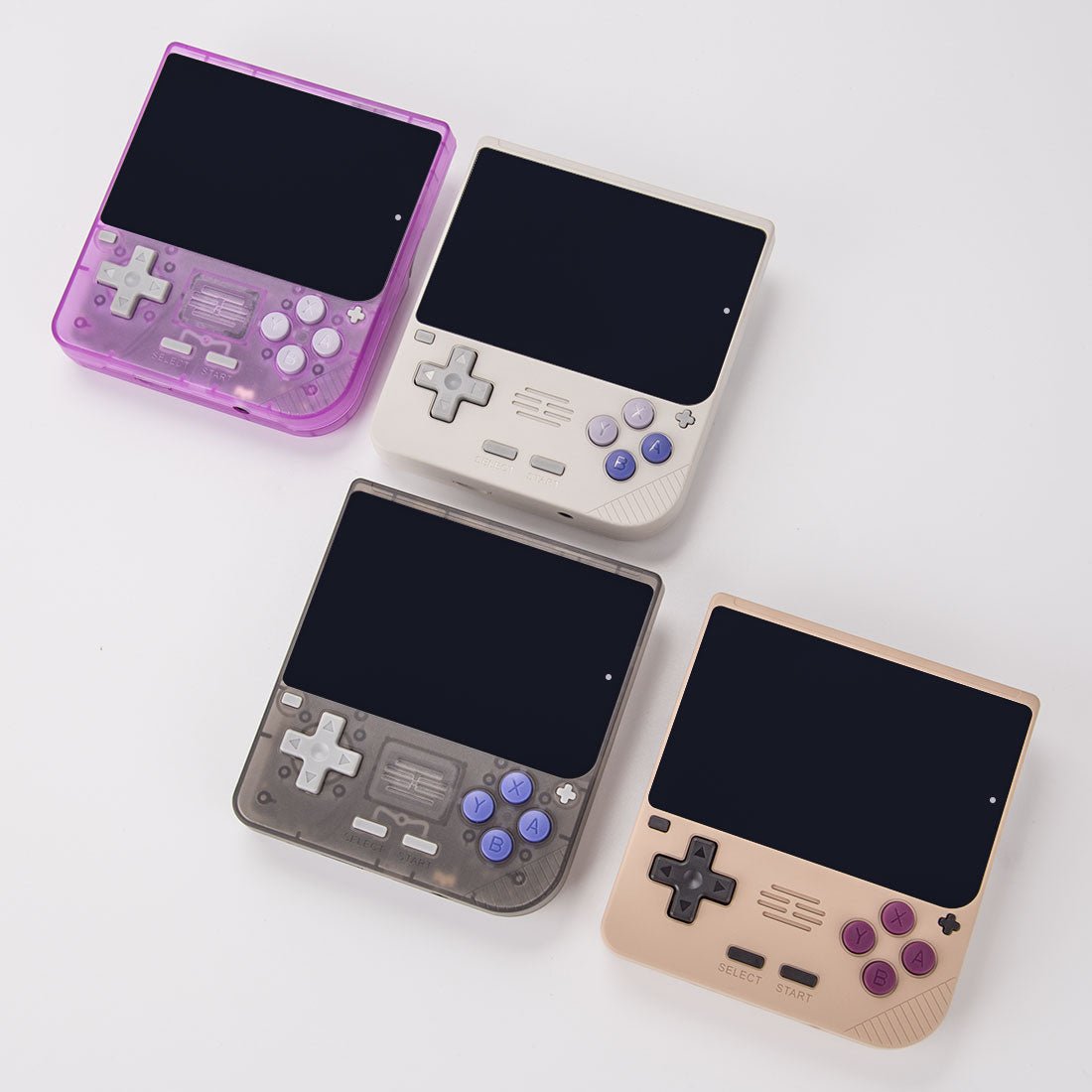 Handheld Game Console Powkiddy V10 – 3.5" IPS Compact Square 8hr Linux 150g
