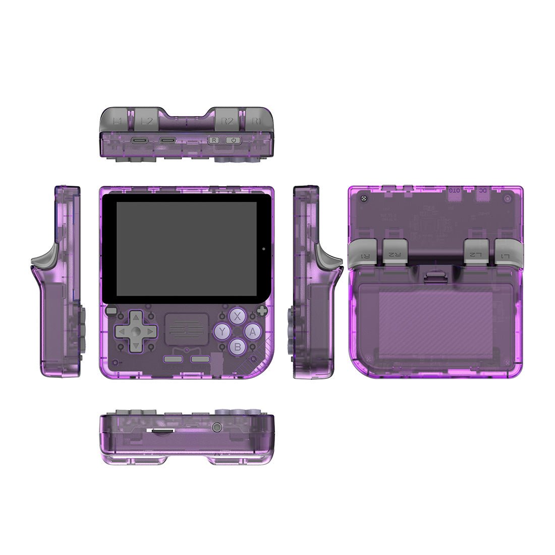 Handheld Game Console Powkiddy V10 – 3.5" IPS Compact Square 8hr Linux 150g