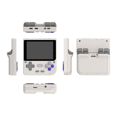 Handheld Game Console Powkiddy V10 – 3.5" IPS Compact Square 8hr Linux 150g